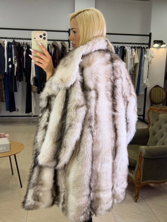 SNOW EMPRESS LUXURY FUR COAT