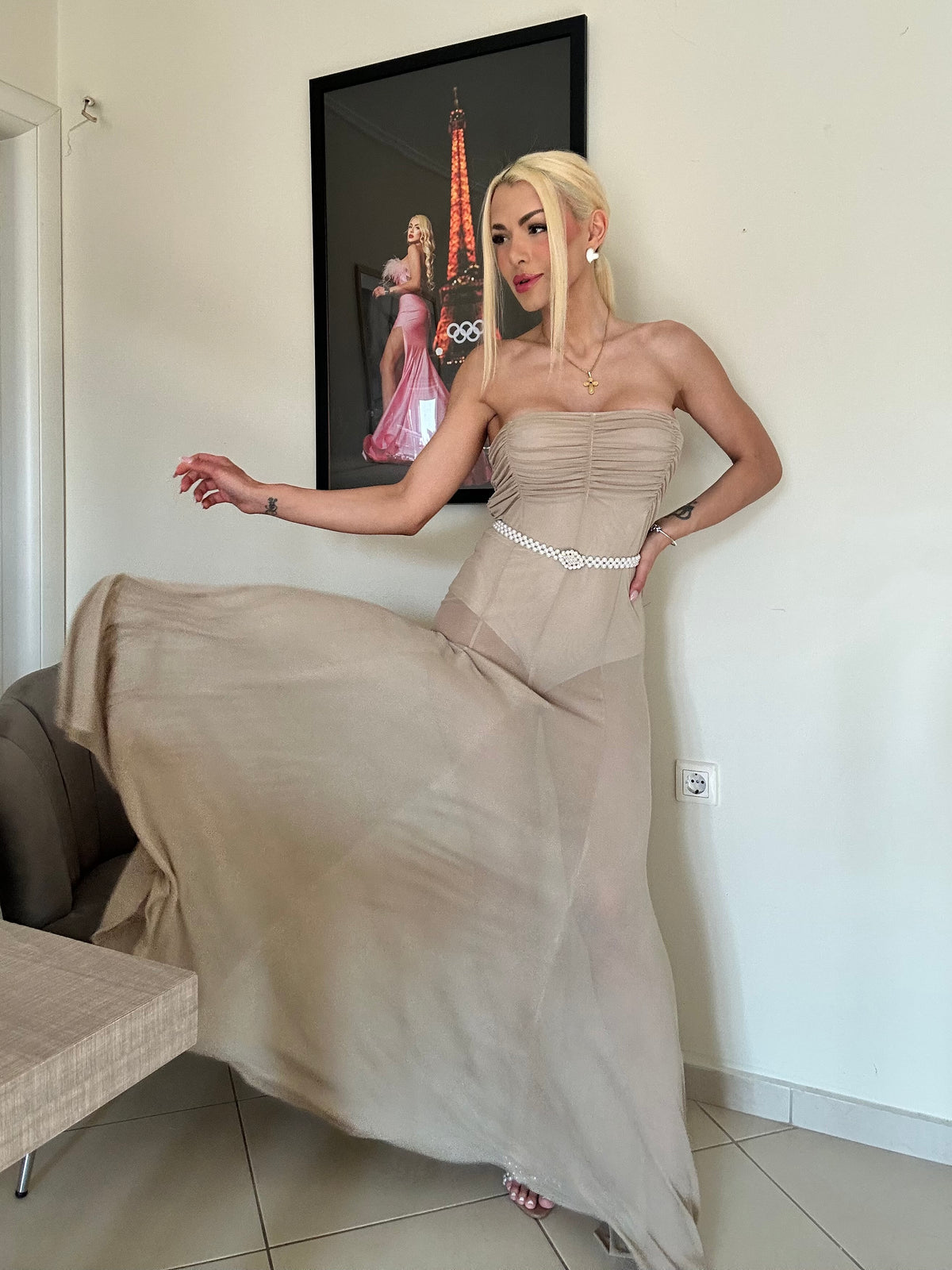 Whisper Veil dress