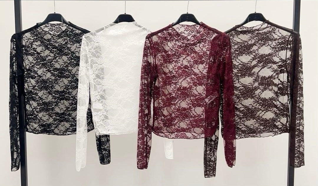 Lace μπλούζα
