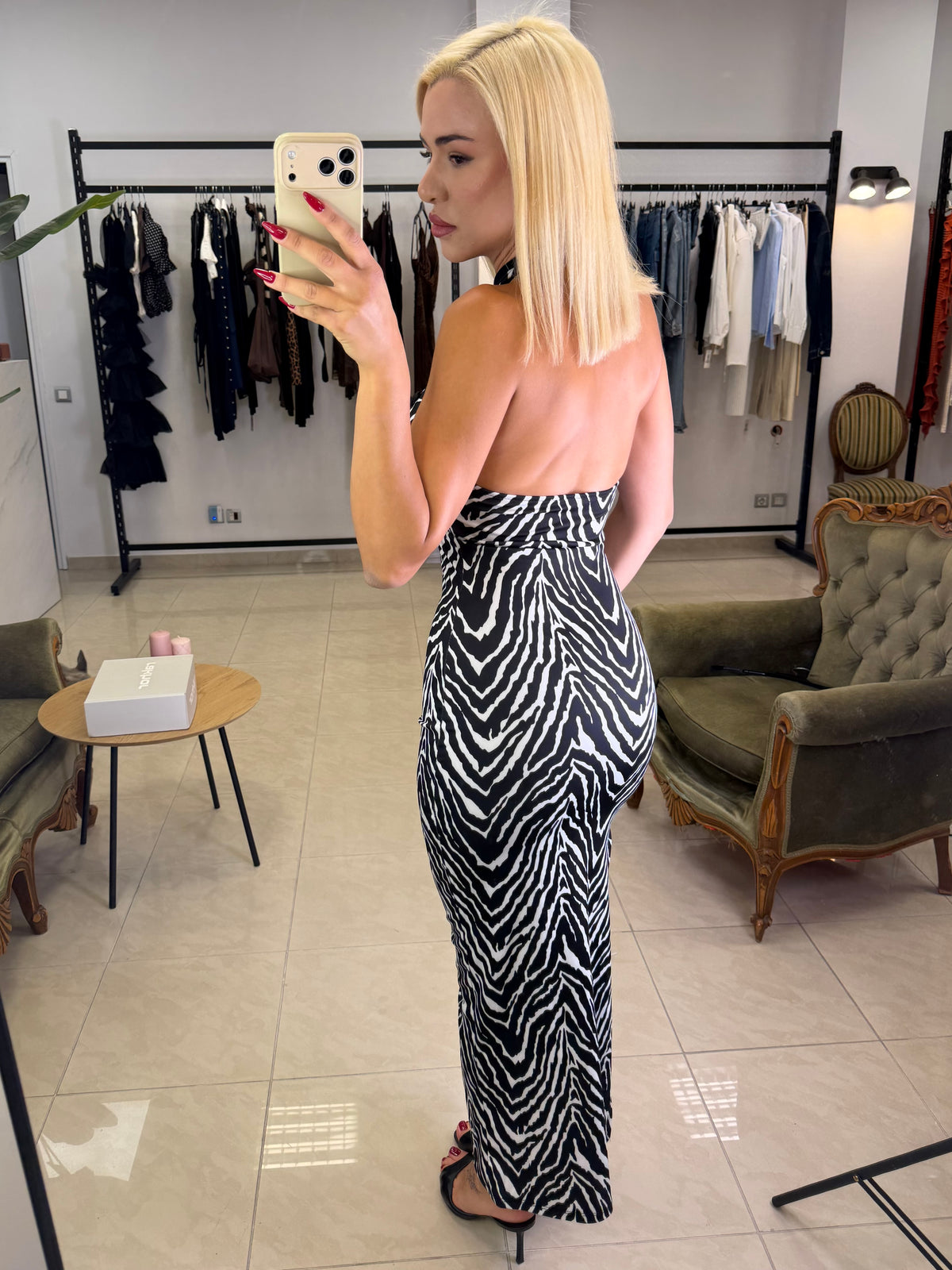 Wild zebra dress