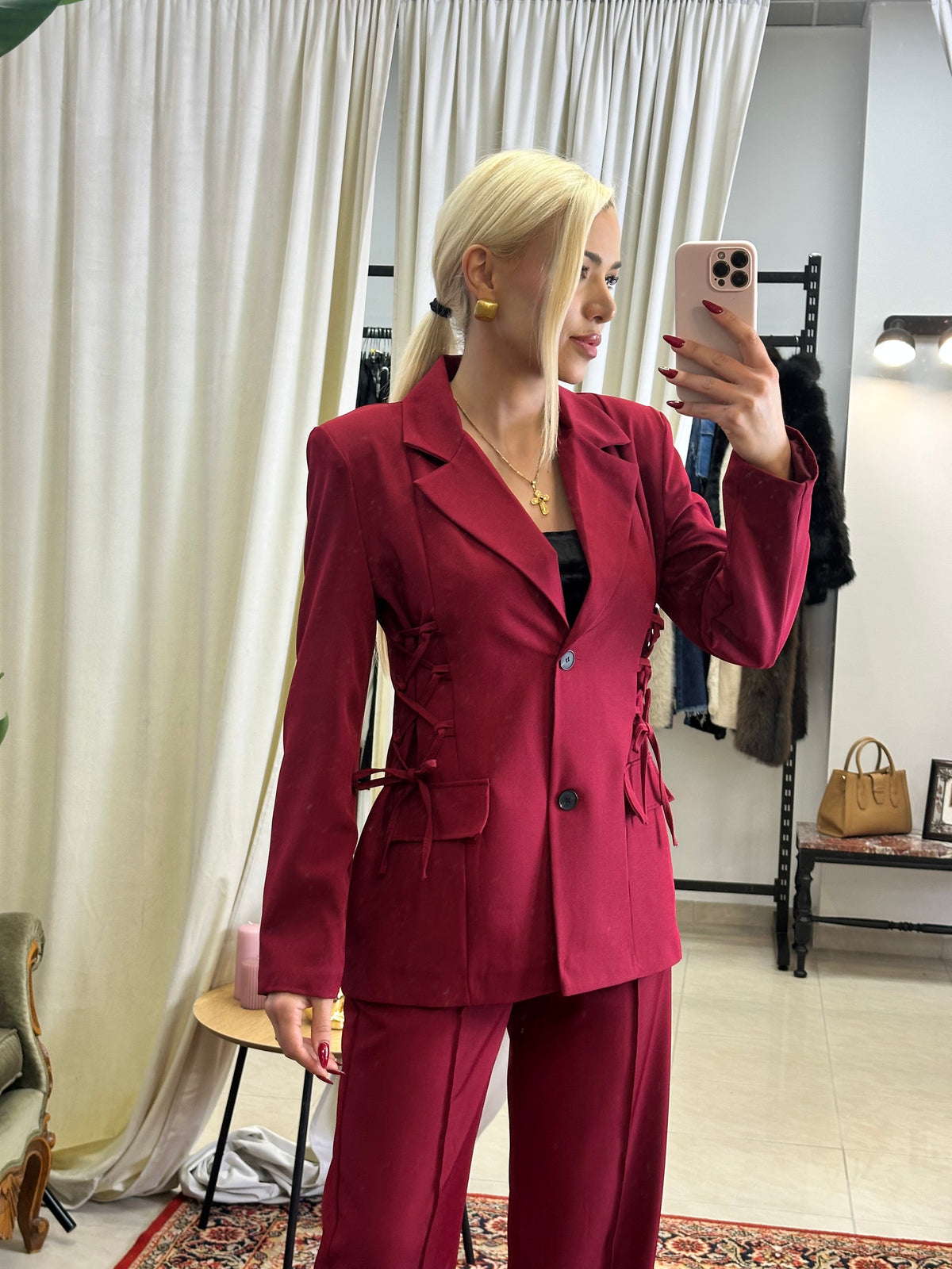 Corset Blazer set