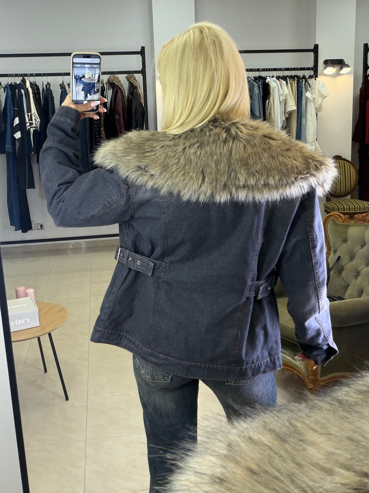 FROST QUEEN DENIM JACKET