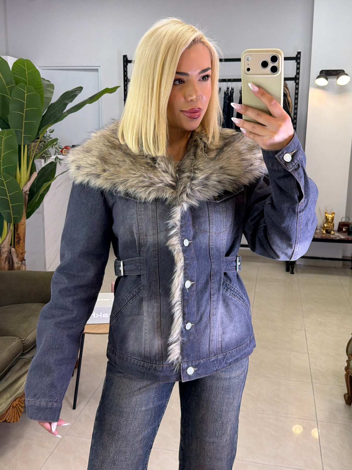 FROST QUEEN DENIM JACKET