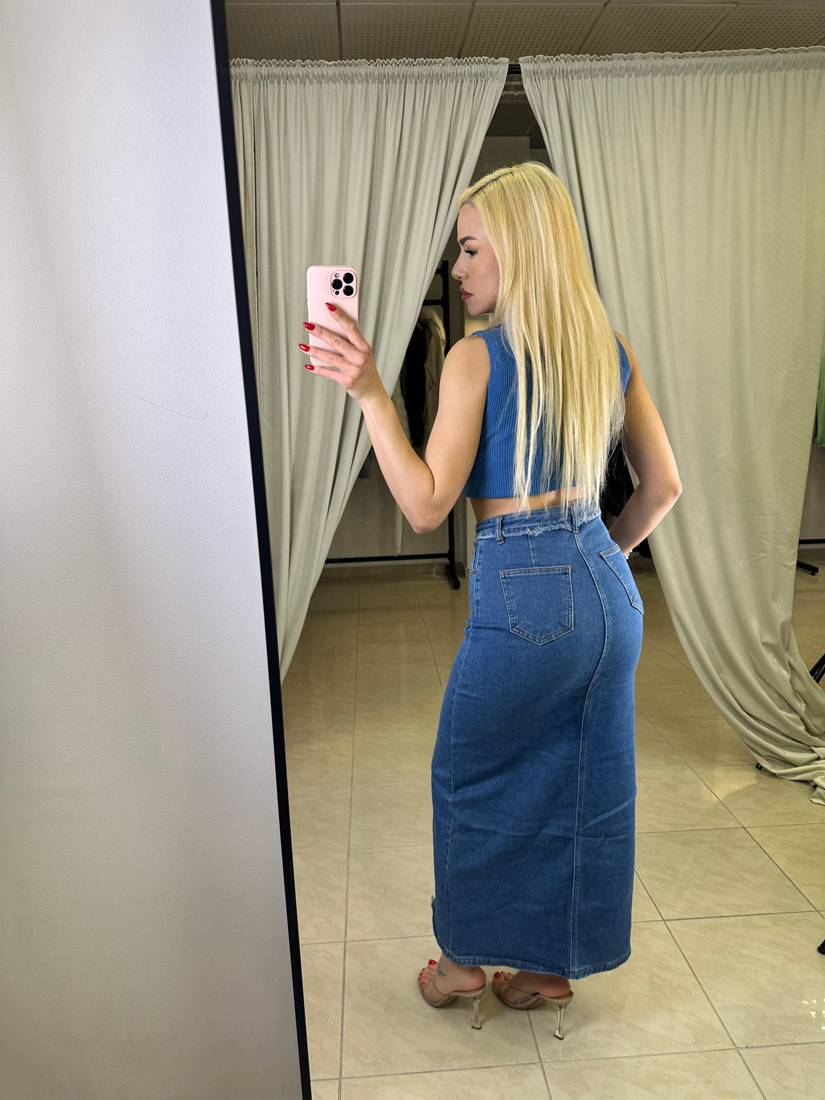 Britney jean skirt
