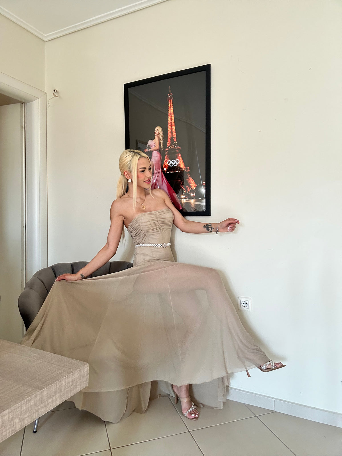 Whisper Veil dress