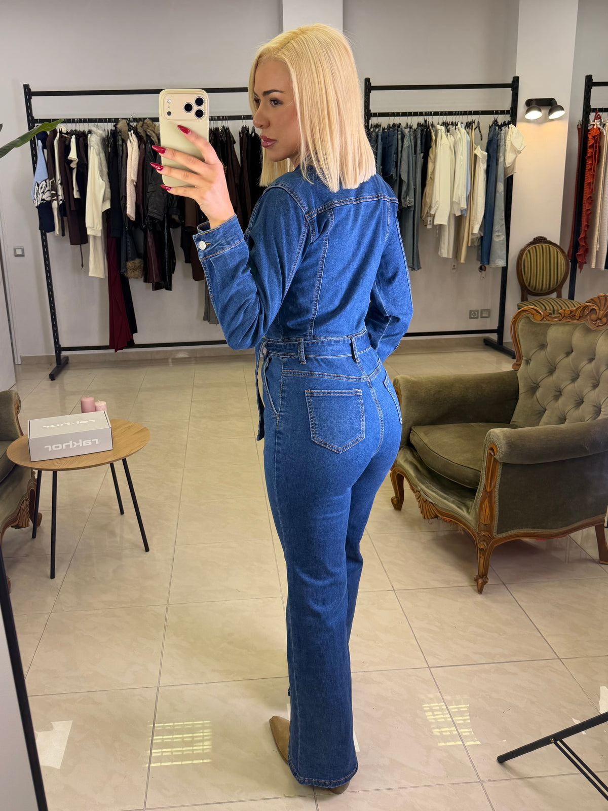 Denim Icon Jumpsuit