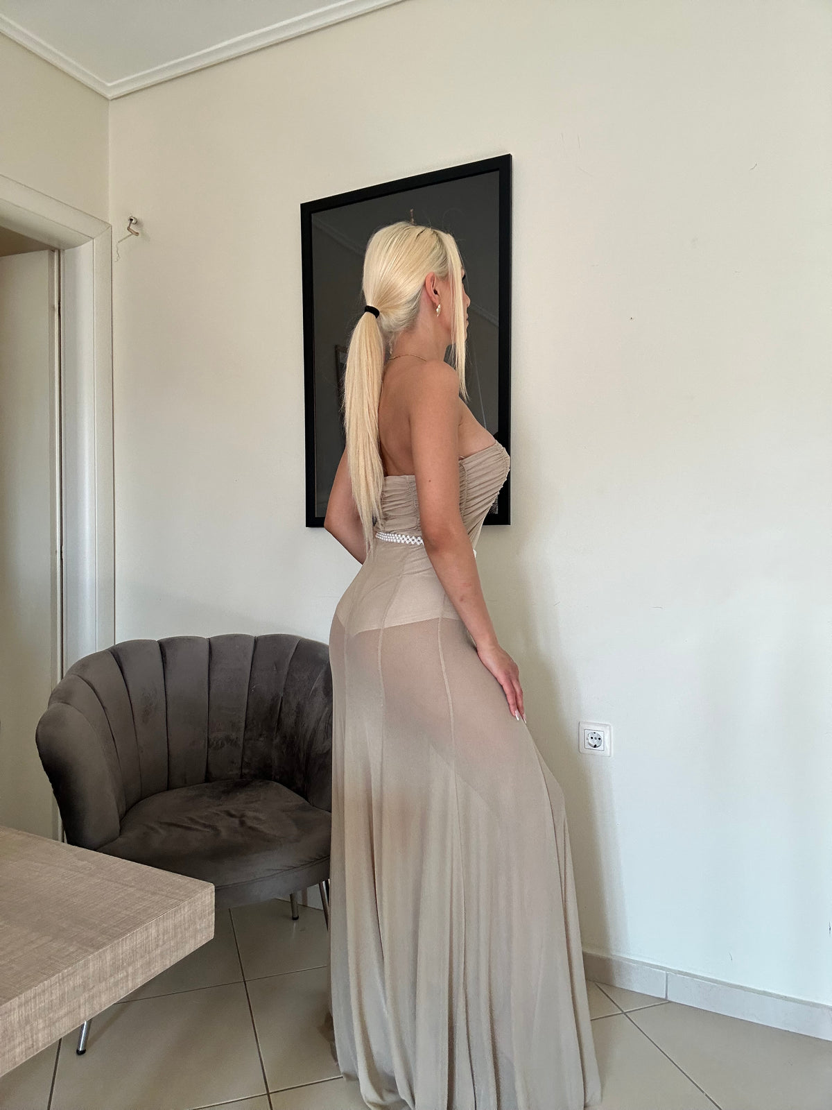 Whisper Veil dress