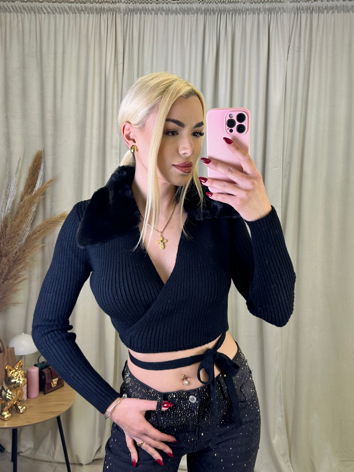 “It’s cold baby” top