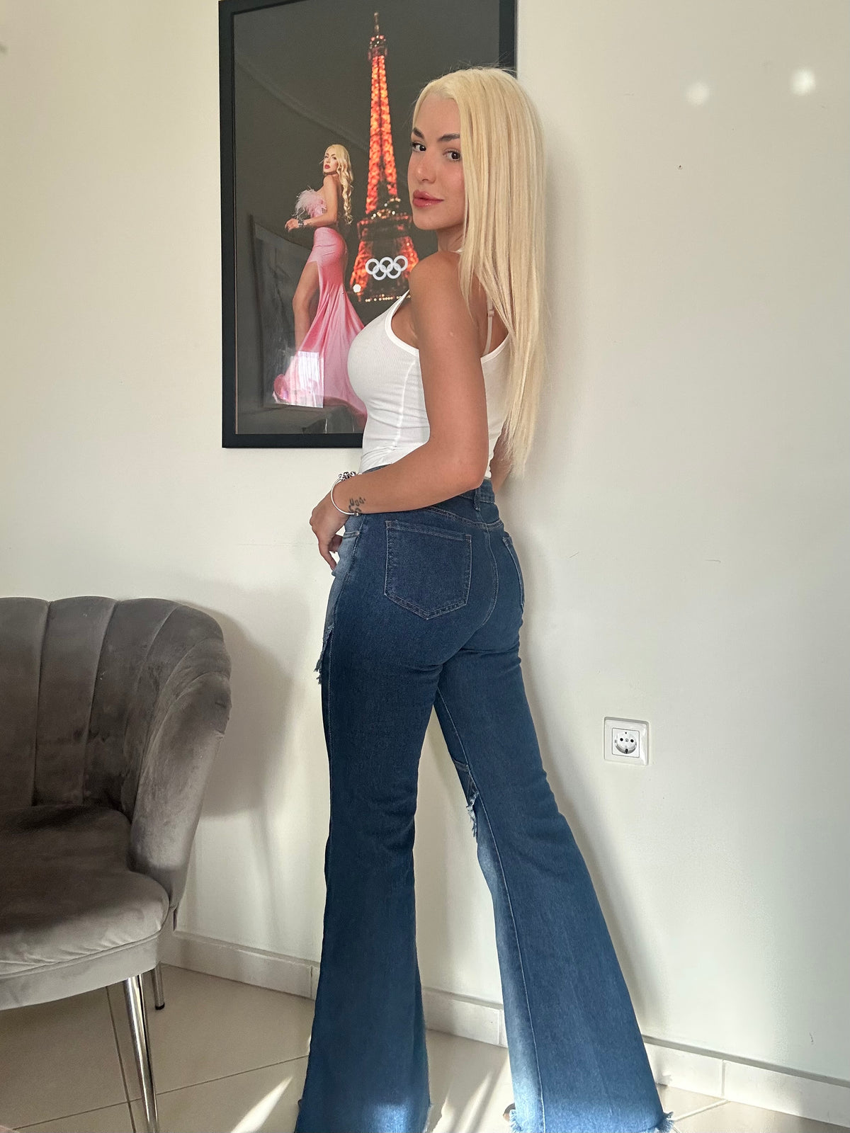 Venus Patchwork jeans