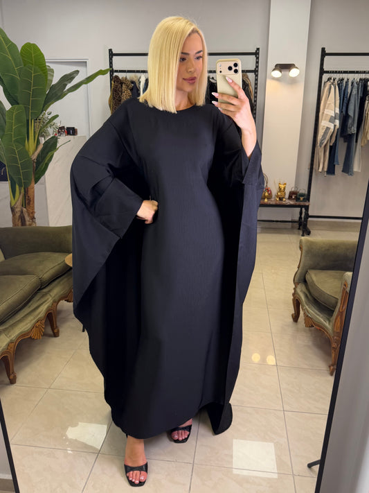 DIVINE CAPE MAXI DRESS