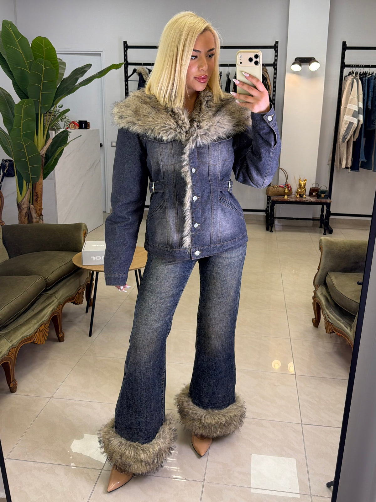 FROST QUEEN DENIM JACKET
