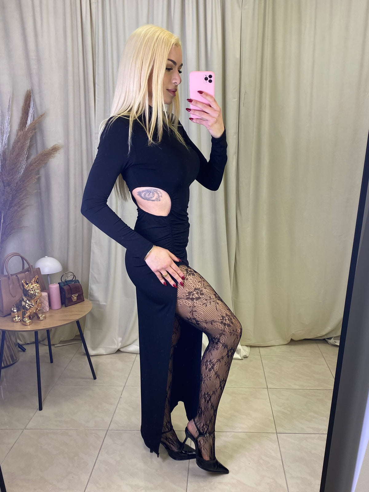Fatale maxi dress