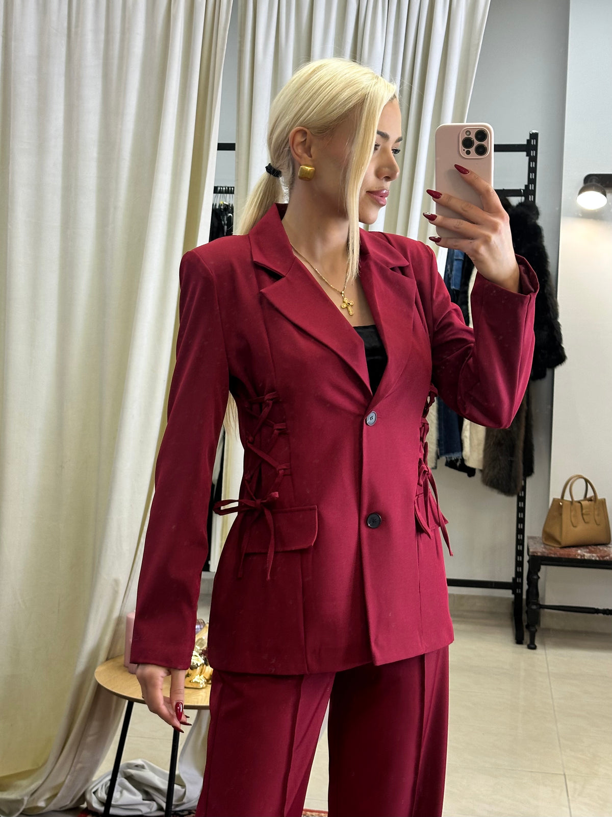 Corset Blazer set