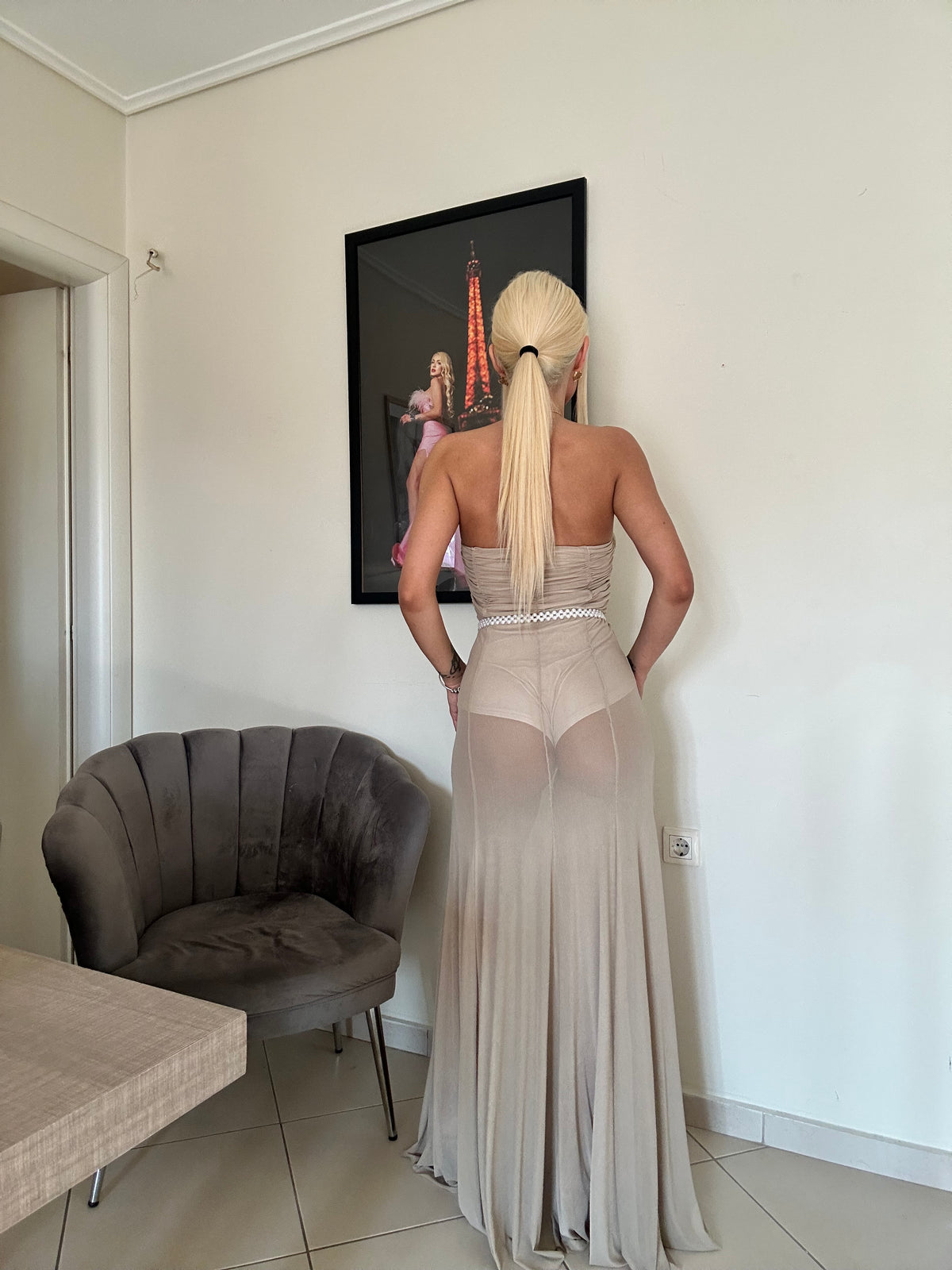Whisper Veil dress