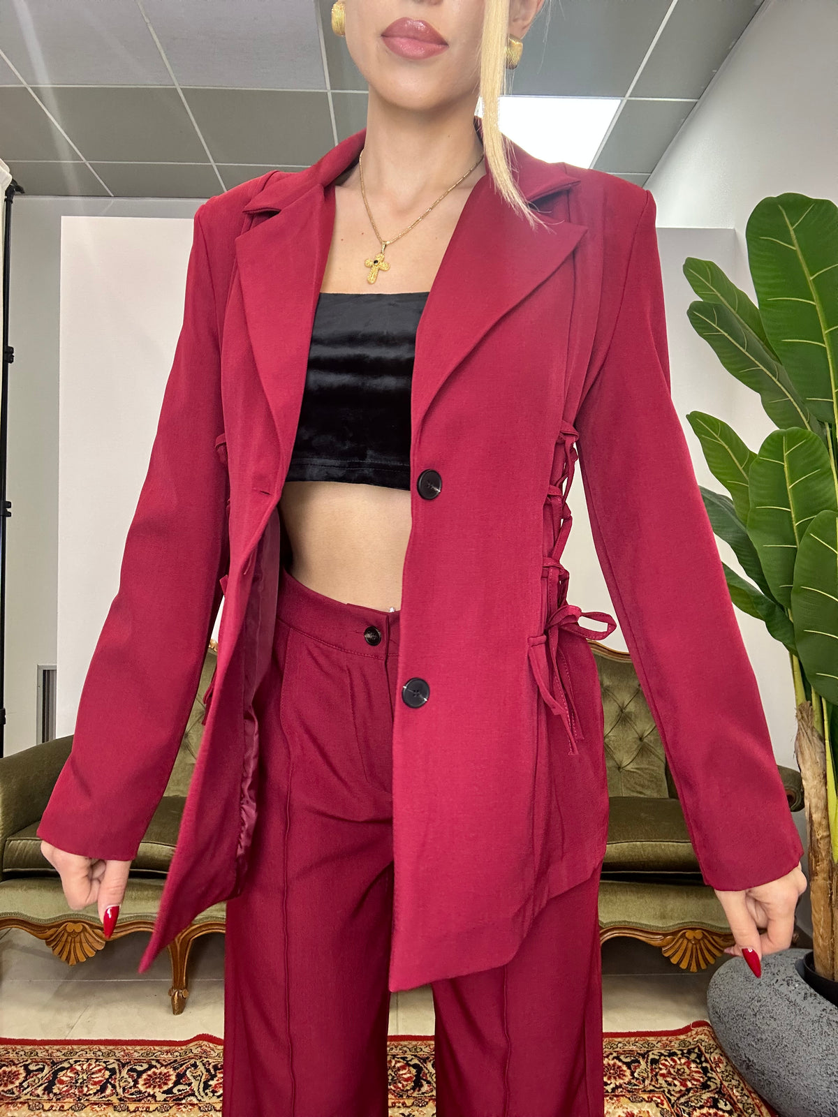 Corset Blazer set