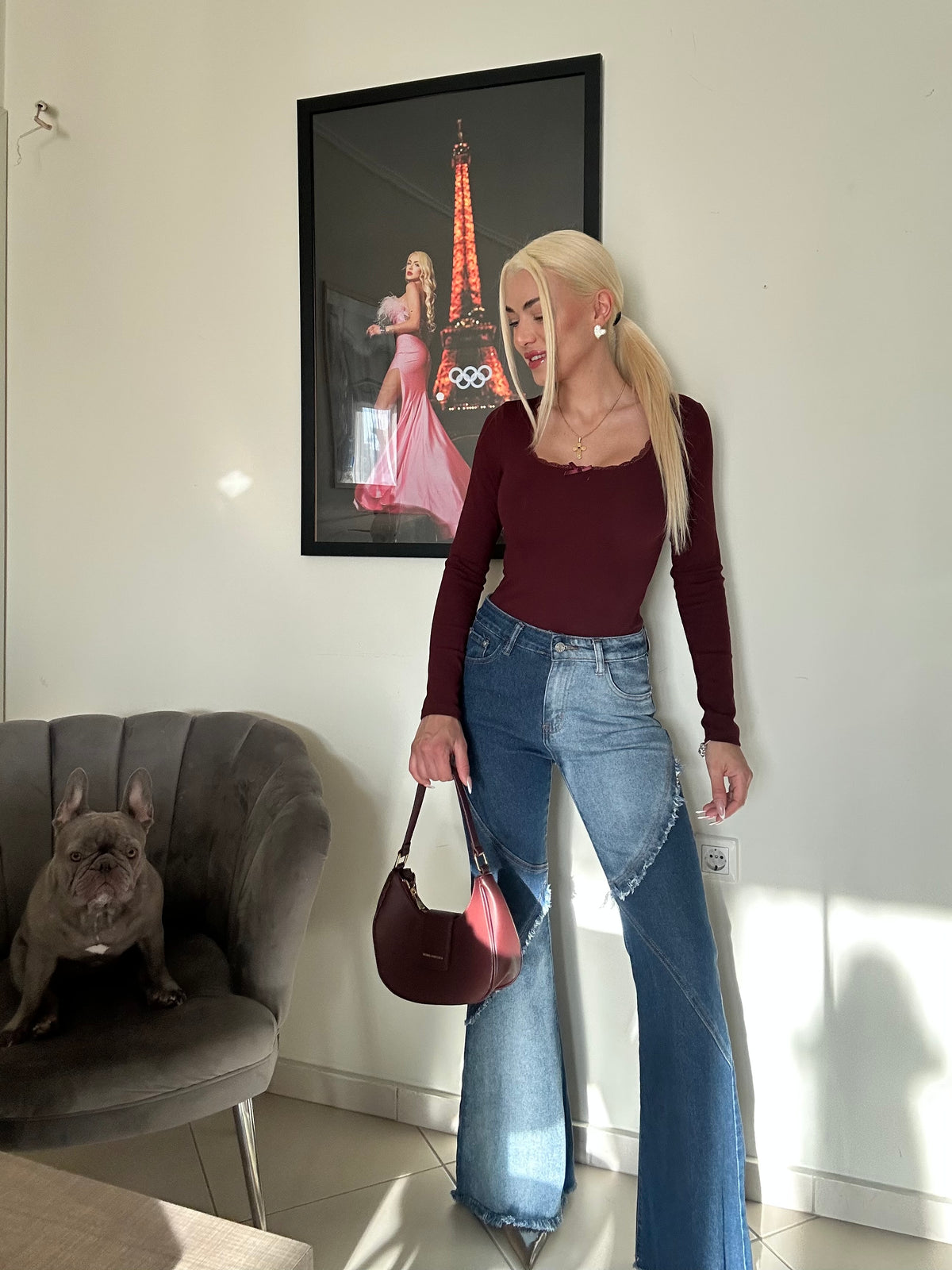 Venus Patchwork jeans