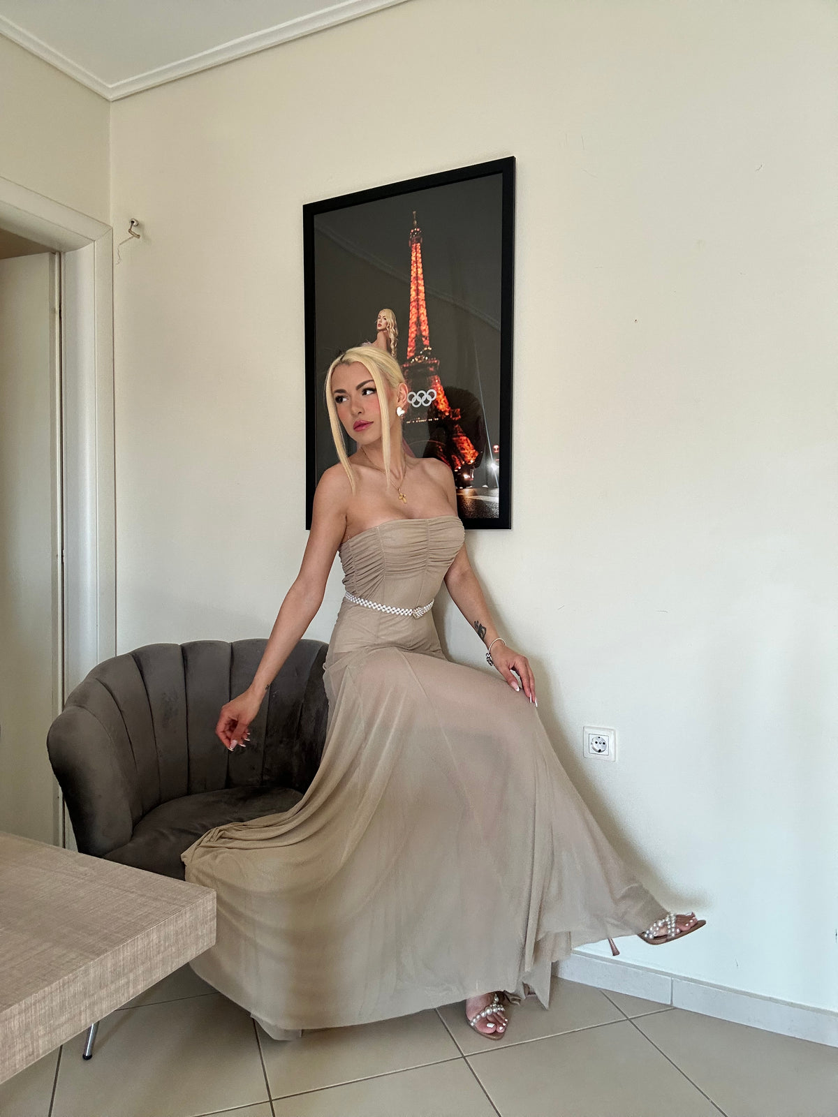 Whisper Veil dress