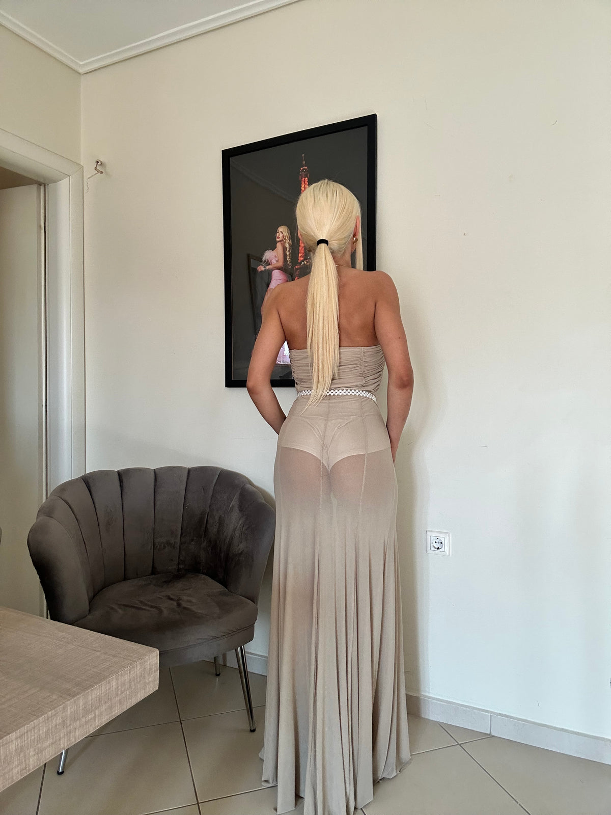 Whisper Veil dress