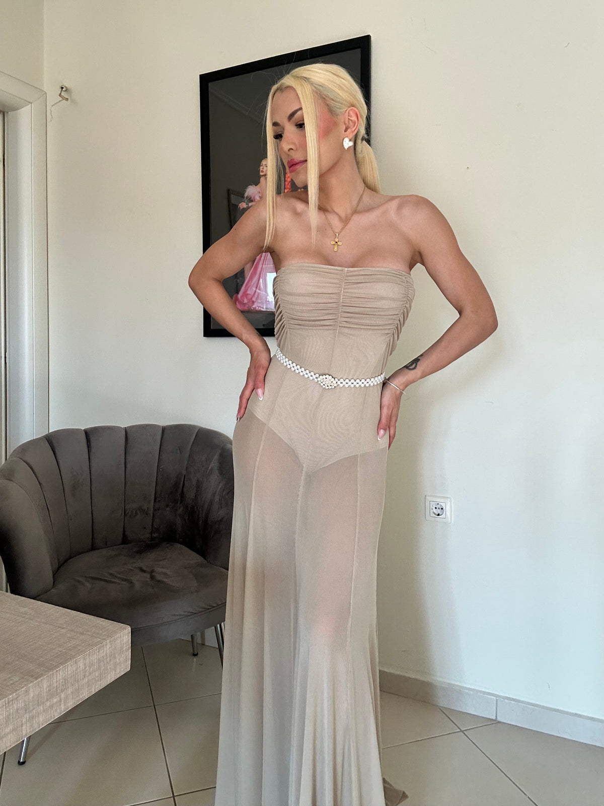Whisper Veil dress